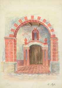 Restaurációs rajz alkotó: A. Regli