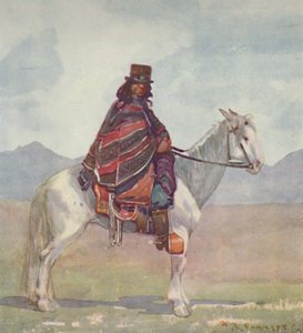 Egy araukániai indián, 1916