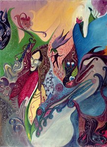 Phantasy (olaj, vászon) alkotó: A. Sandeman
