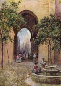 Kapu Sevillában, Spanyolországban