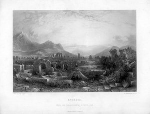 Ephesus, Törökország, 19. század.