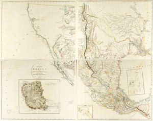A New Map of Mexico and Adjacent Provinces