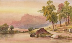 A Ben Lomond egyik sarka (chromolitho)