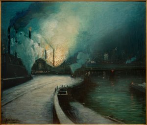 Industrieszene, Pittsburgh alkotó: Aaron Henry Gorson