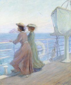 Nearing Home, 1905 körül (olaj, vászon)