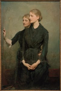A nővérek alkotó: Abbott H. Thayer