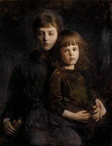 Mary és Gerald Thayer testvér, 1889.