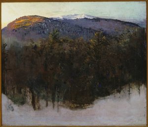 Monadnock, téli napfelkelte alkotó: Abbott Handerson Thayer