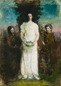 Gyermekeim (Mary, Gerald és Gladys Thayer) alkotó: Abbott Handerson Thayer