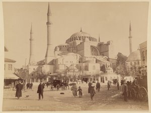 Sancta Sophia alkotó: Abdullah Frères