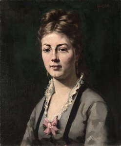 Egy nő portréja alkotó: Abraham Archibald Anderson