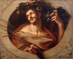 Bacchus alkotó: Abraham Bloemaert