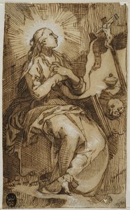 Szent Mária Magdolna alkotó: Abraham Bloemaert