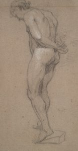 Álló férfi akt alkotó: Abraham Bloemaert