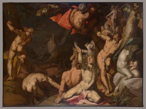 Az özönvíz alkotó: Abraham Bloemaert
