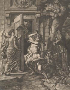 Herkules Janus temploma előtt