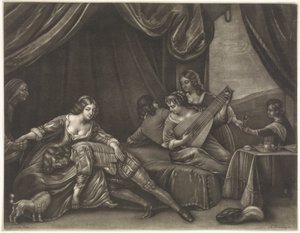 A tékozló fiú a bordélyházban alkotó: Abraham Bloteling (possibly)
