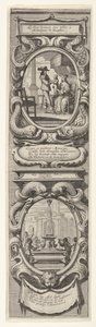 Allegóriák a Dauphin születésének tiszteletére, kb. 1638. alkotó: Abraham Bosse