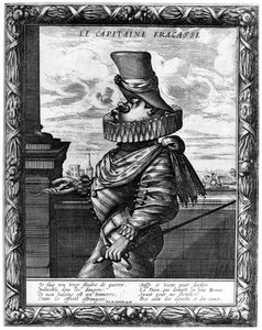 Fracasse kapitány, c120-1670 1924 alkotó: Abraham Bosse