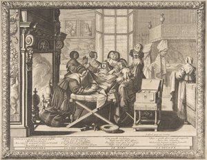 Születés, 1633. alkotó: Abraham Bosse