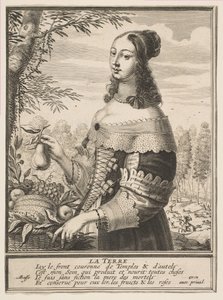 Föld, 1630. alkotó: Abraham Bosse