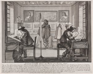 Gravírozók alkotó: Abraham Bosse