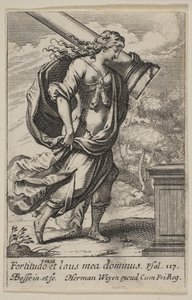 Fortitude, 1636. alkotó: Abraham Bosse
