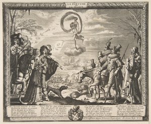 Fortune Favoring France The Fortune of France, kb. 1635-37. alkotó: Abraham Bosse