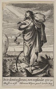 Remény, 1636. alkotó: Abraham Bosse