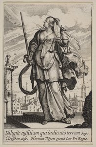 Igazságszolgáltatás, 1636. alkotó: Abraham Bosse