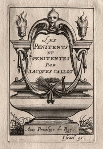 A bűnbánók: Frontispiece alkotó: Abraham Bosse