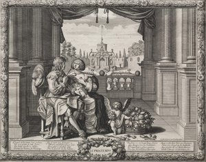 A négy évszak alkotó: Abraham Bosse