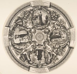 A négy évszak, a 17. század közepe-vége. alkotó: Abraham Bosse