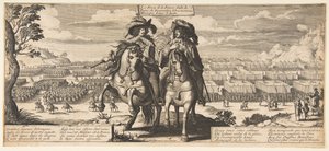 A francia erők: XIII. Lajos és Gaston d