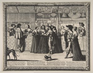 Az Igazságügyi Palota Galériája, kb. 1638. alkotó: Abraham Bosse