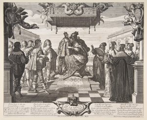 Franciaország öröme, 1638. alkotó: Abraham Bosse