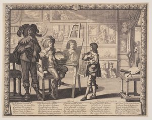 A nemes festő alkotó: Abraham Bosse