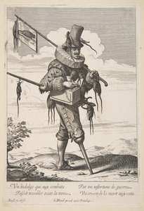 A Patkányfogó, 17. század közepe-vége. alkotó: Abraham Bosse
