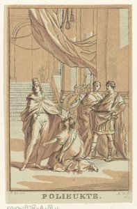Polieukte (cím a tárgyon) alkotó: Abraham Delfos