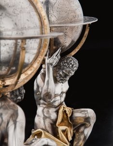Két kivételes földi és égi földgömb, az augsburgi Herkules és Atlas támogatásával alkotó: Abraham Drentwett