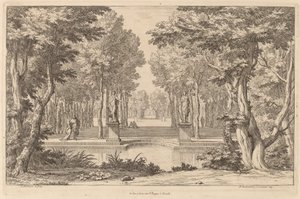 A két szobor alkotó: Abraham Genoels II after Adam Frans van der Meulen