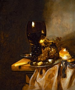 Csendélet Roemer és gyümölcs alkotó: Abraham Hendricksz van Beyeren