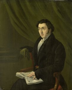 Johannes Petrus Schouberg, az utrechti császári pénzverde bélyeggravírozójának portréja