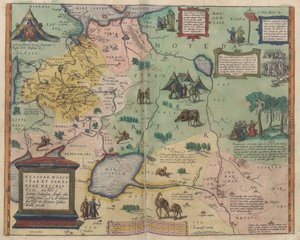 Oroszország térképe Innen: Világtérkép alkotó: Abraham Ortelius