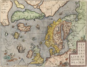 A Balti-tenger From: Theatre of the World, c. 1608-1610 alkotó: Abraham Ortelius