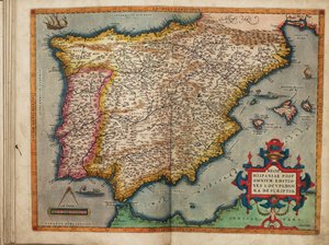 A Spanyol Királyság legteljesebb leírása az összes kiadvány alapján. alkotó: Abraham Ortelius