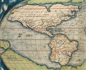 Világtérkép Abraham Ortelius világtérképéről alkotó: Abraham Ortelius