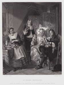 A képzeletbeli érvénytelen (metszet) alkotó: Abraham Solomon