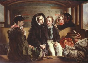 Második osztály – Az elválás, 1855 körül alkotó: Abraham Solomon