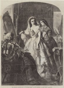 A menyasszony (metszet) alkotó: Abraham Solomon